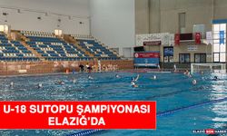 U-18 Sutopu Şampiyonası Elazığ’da