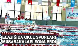 Elazığ’da Okul Sporları Müsabakaları Sona Erdi