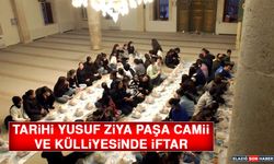 Tarihi Yusuf Ziya Paşa Camii ve Külliyesinde İftar