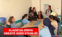 Elazığ’da Dünya Obezite Günü Etkinliği