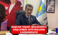 Başkan Yaşar: Müzakereyi Başlatmak İsteyenlerin Karşısındayız