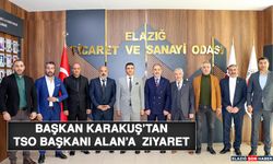 Başkan Karakuş’tan TSO Başkanı Alan’a  Zı̇yaret