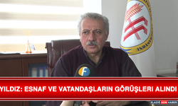 Yıldız: Esnaf ve Vatandaşların Görüşleri Alındı