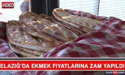 Elazığ’da Ekmek Fiyatlarına Zam Yapıldı