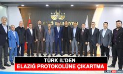 Türk İl’den Elazığ Protokolüne Çıkartma