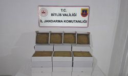 Bitlis'te 35 kilogram tütün ele geçirildi