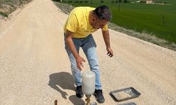 Elazığ İl Özel İdaresi yol yapım çalışmalarını sürdürüyor