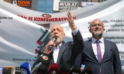 HAK-İŞ Genel Başkanı Arslan, Van'da işten çıkarılan belediye çalışanlarını ziyaret etti: