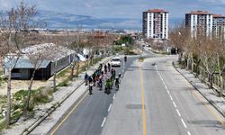 Yeşilyurt'ta bisiklet turu düzenlendi