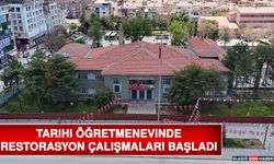 Tarihi Öğretmenevinde Restorasyon Çalışmaları Başladı