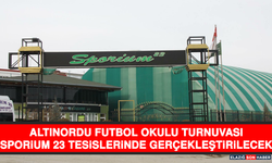 Altınordu Futbol Okulu Turnuvası Sporium 23 Tesislerinde Gerçekleştirilecek