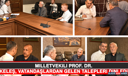 Milletvekili Prof. Dr. Keleş, Vatandaşlardan Gelen Talepleri Dinledi