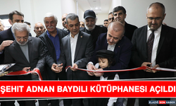 Şehit Adnan Baydili Kütüphanesi Açıldı