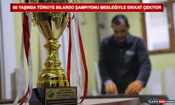 60 Yaşında Türkiye Bilardo Şampiyonu Mesleğiyle Dikkat Çekiyor