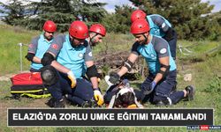 Elazığ'da Zorlu Umke Eğitimi Tamamlandı