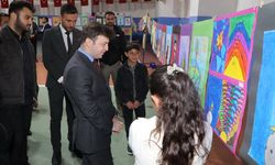 Başkale'de "Karma Resim ve STEAM Çalışmaları Sergisi" düzenlendi