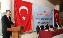 Hakkari Belediyesi ile Hizmet-İş Sendikası arasında toplu iş sözleşmesi imzalandı