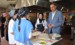 Muş'ta öğrenciler uygulamalı aşçılık kursunda becerilerini geliştirecek