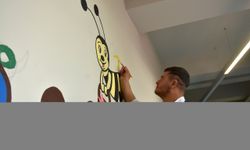 "Özel öğrencilerden" okullarına renkli dokunuş