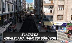Elazığ’da Asfaltlama Hamlesi Sürüyor