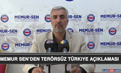 Memur Sen’den Terörsüz Türkiye Açıklaması