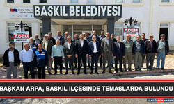 Başkan Arpa, Baskil İlçesinde Temaslarda Bulundu