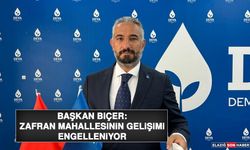 Başkan Biçer: Zafran Mahallesinin Gelişimi Engelleniyor