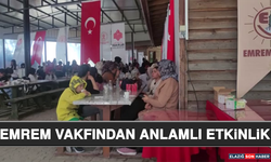 Emrem Vakfından Anlamlı Etkinlik