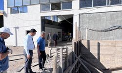 Fırat Kalkınma Ajansınca Ağın'da kurulan hububat eleme tesislerinde incelemede bulunuldu