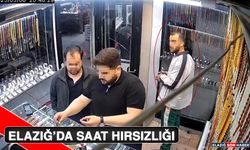 Elazığ’da Saat Hırsızlığı