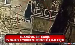 Elazığ'da Bir Şahıs Ev Sahibi Uyurken Hırsızlığa Kalkıştı