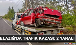 Elazığ’da Trafik Kazası: 2 Yaralı