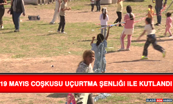 19 Mayıs Coşkusu Uçurtma Şenliği İle Kutlandı