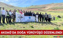 Akdağ’da Doğa Yürüyüşü Düzenlendi
