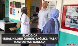Elazığ’da “İdeal Kilonu Öğren, Sağlıklı Yaşa” Kampanyası Başladı