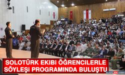 SOLOTÜRK Ekibi Öğrencilerle Söyleşi Programında Buluştu