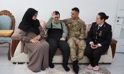 Van'da engelli bireyler bir günlük askerlik sevinci yaşadı