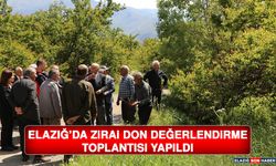 Elazığ’da Zirai Don Değerlendirme Toplantısı Yapıldı