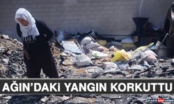 Ağın’daki Yangın Korkuttu