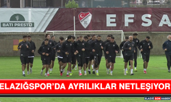 Elazığspor’da Ayrılıklar Netleşiyor