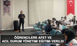 Öğrencilere Afet ve Acil Durum Yönetimi Eğitimi Verildi