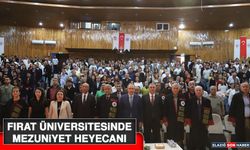 Fırat Üniversitesinde Mezuniyet Heyecanı