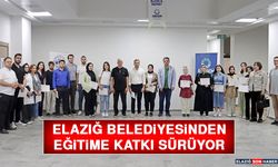 Elazığ Belediyesinden Eğitime Katkı Sürüyor
