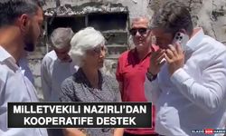 Milletvekili Nazırlı’dan Kooperatife Destek