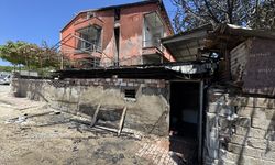 Elazığ'da odunlukta çıkan yangında 1 kişi yaralandı