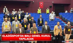 Elazığspor’da Mali Genel Kurul Yapılacak