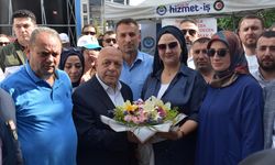 HAK-İŞ Genel Başkanı Arslan, Van'da işten çıkarılan belediye çalışanlarını ziyaret etti: