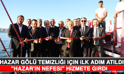 Hazar Gölü Temizliği İçin İlk Adım Atıldı: "Hazar'ın Nefesi" Hizmete Girdi