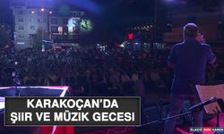 Karakoçan’da Şiir ve Müzik Gecesi
