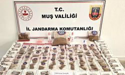 Muş'ta uyuşturucu operasyonunda yakalanan 2 zanlı tutuklandı